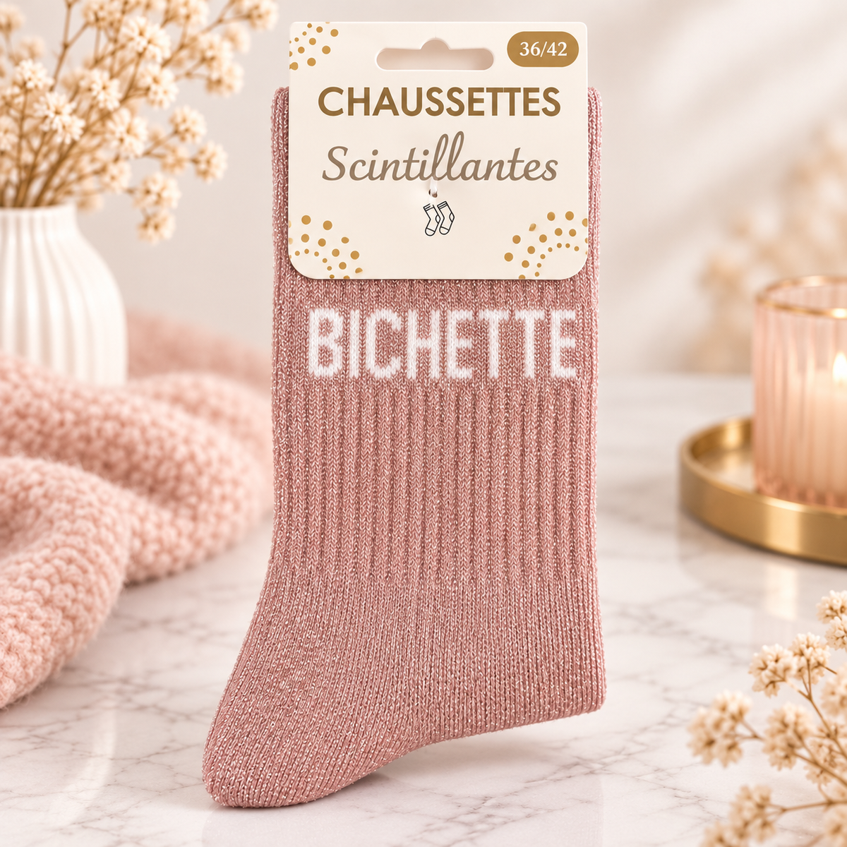 Chaussette "BICHETTE" Taille 36/42