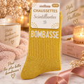 Chaussette " Bombasse jaune" Taille 36/42