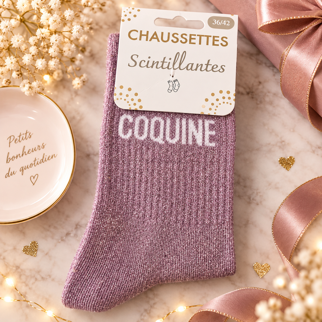 Chaussette "Coquine" Taille 36/42