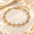 Bracelet Princesse blanc en acier inoxydable