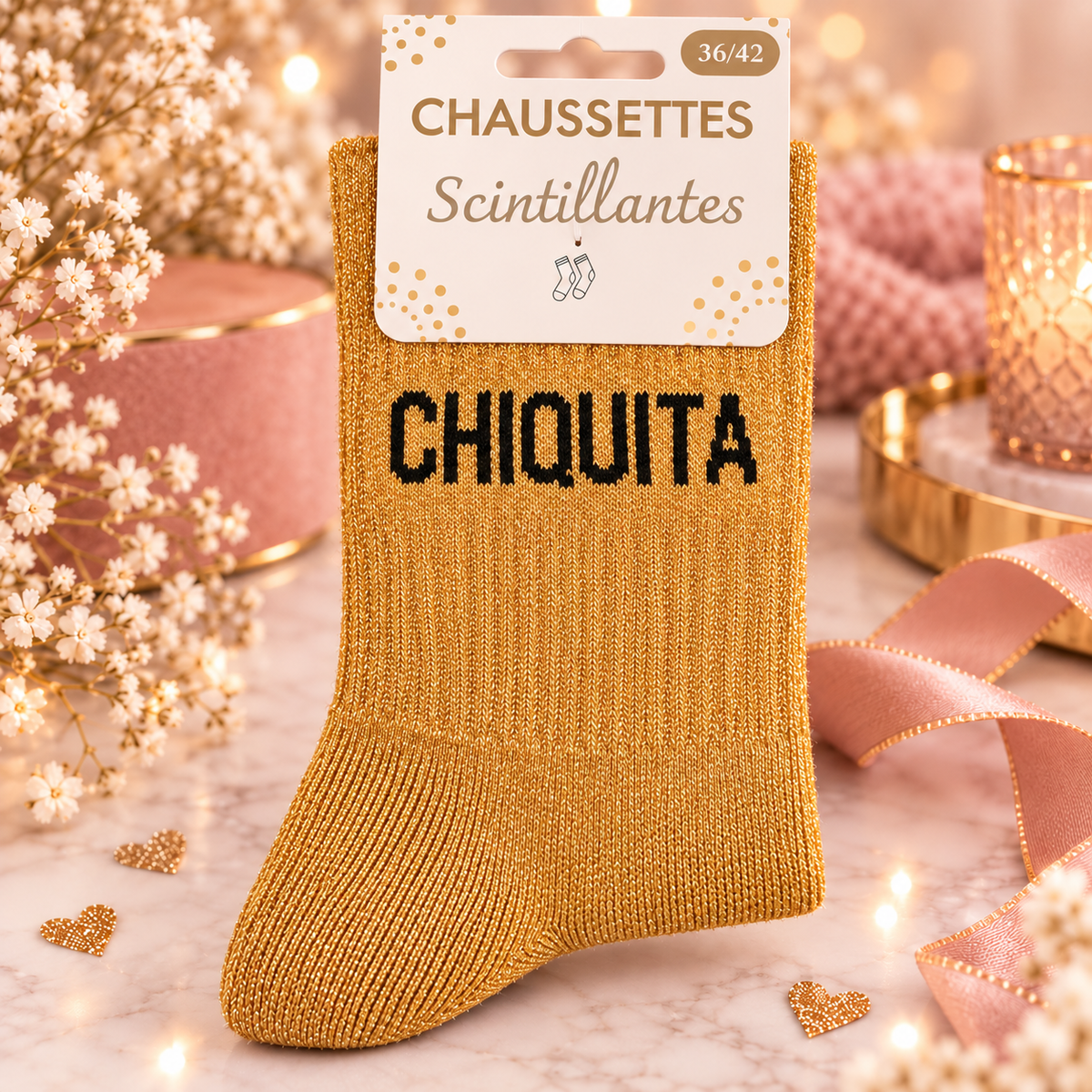 Chaussette " CHIQUITA" Taille 36/42