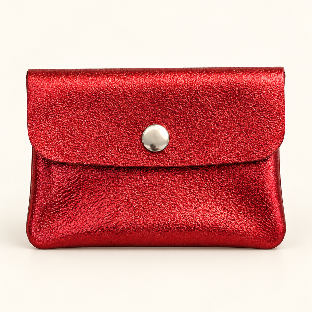 Porte-Monnaie Pailleté ROUGE– Le Kiff en Paillette