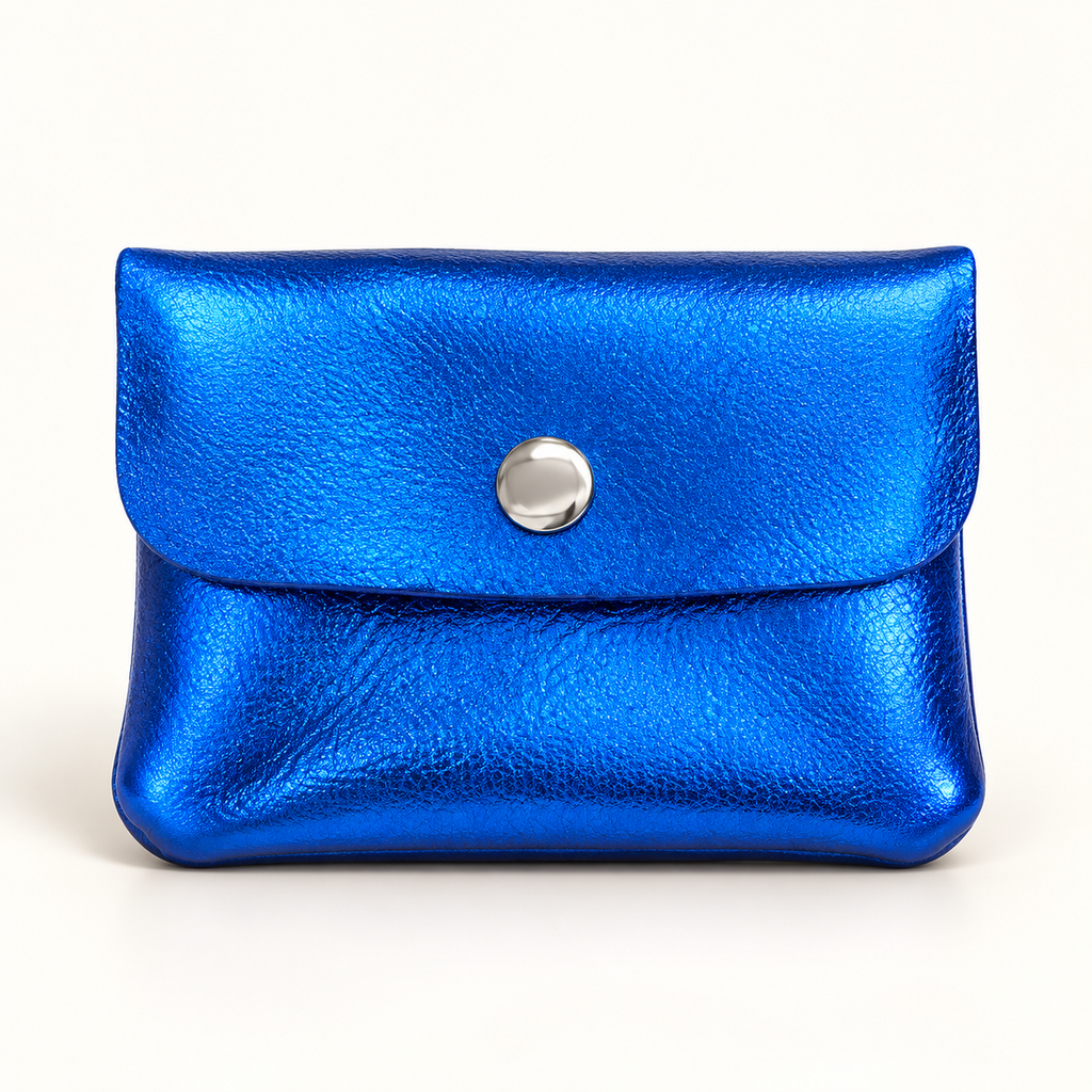 Porte-Monnaie Pailleté BLEU – Le Kiff en Paillette