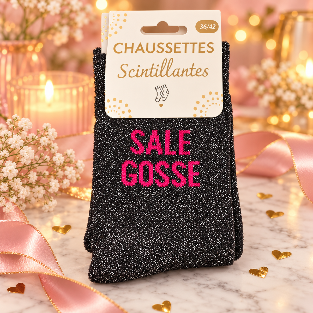 Chaussette " SALE GOSSE " Taille 36/42