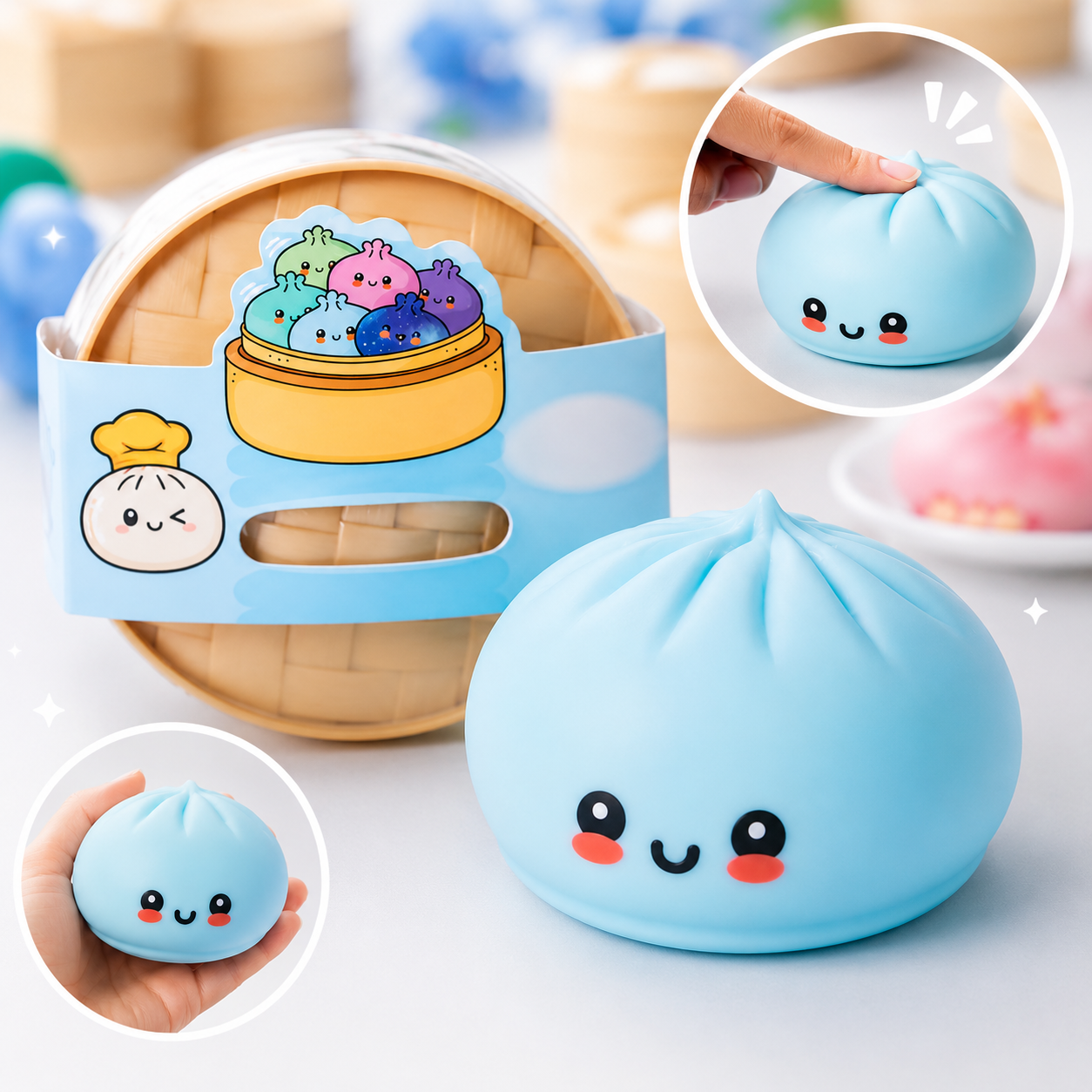 Mini Squishy Bun – Ultra Moelleux